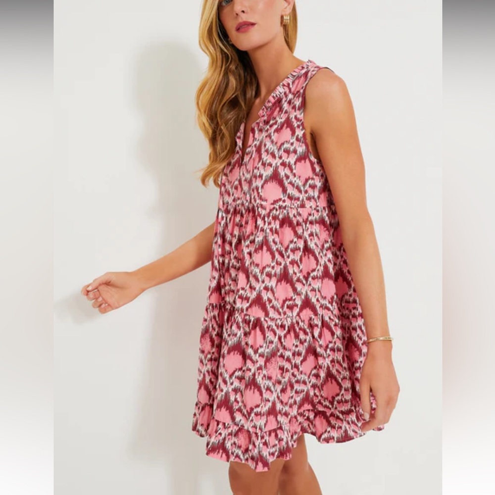Poppy Ikat Mini Salty Paloma Coverup - Picture 3 of 11